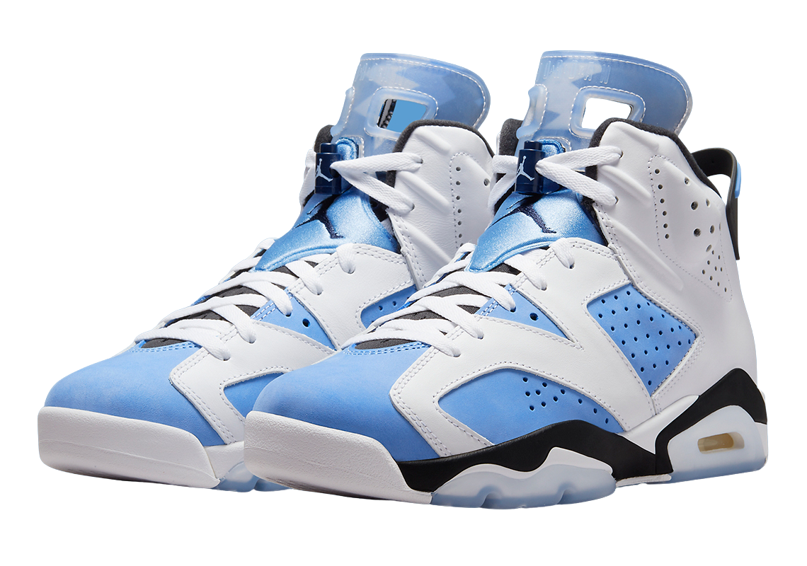 UNC 6s Jordan Sneaker Match Tees Blue shirt Sneaker Mickey