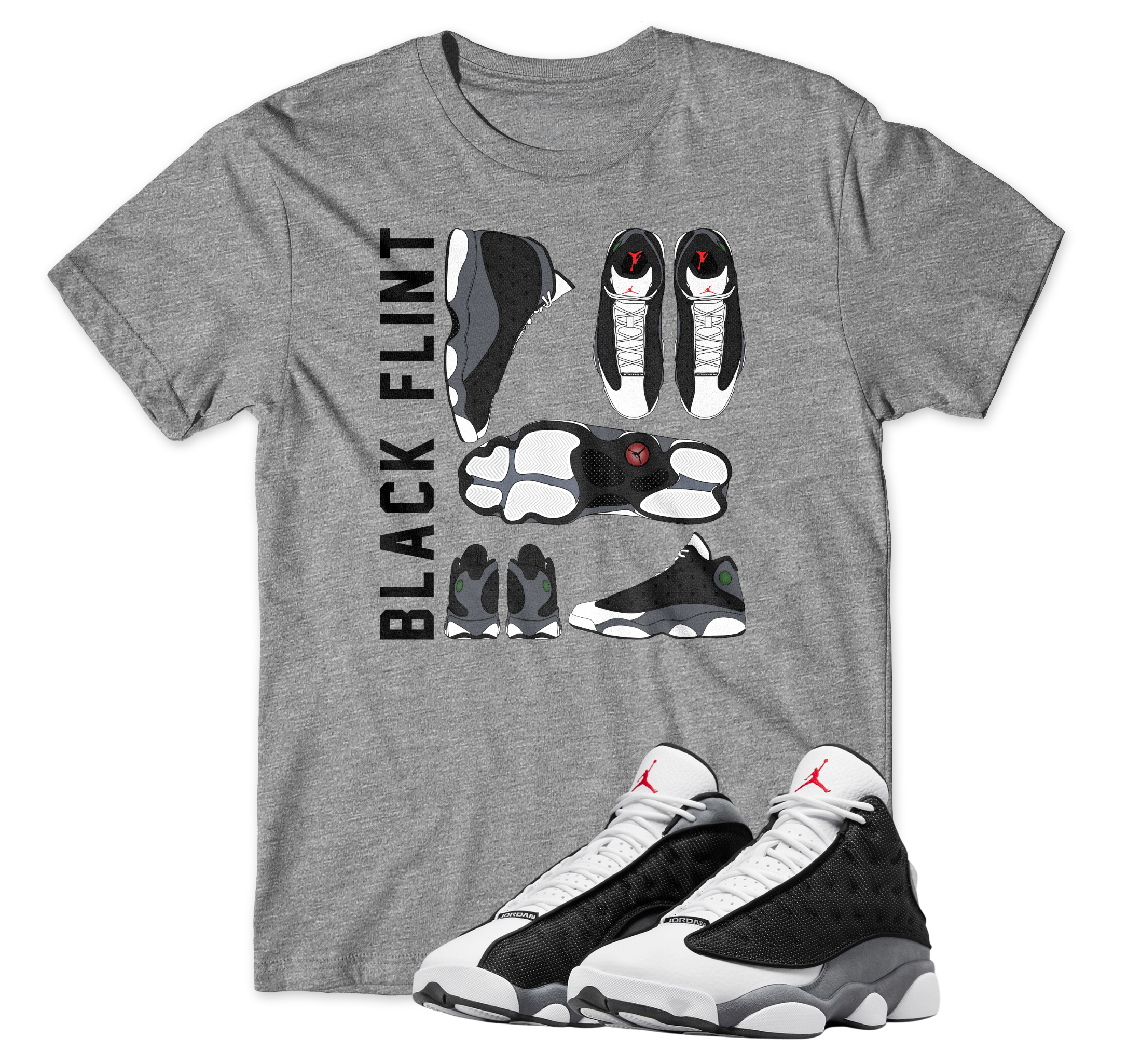Air Jordan 13 Black Flint