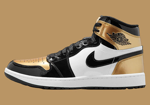 Air Jordan 1 Retro High OG NRG Gold Toe - Side