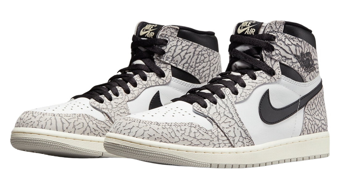 Air Jordan 1 High OG White Cement