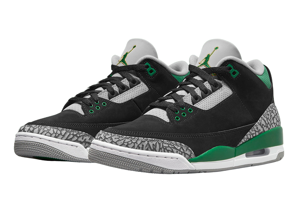 Jordan 3s, Air Jordan 3 Pine Green, AJ3 Pine Green Sneaker Match Shirts, Hoodies, Sweatshirts, and Outfits