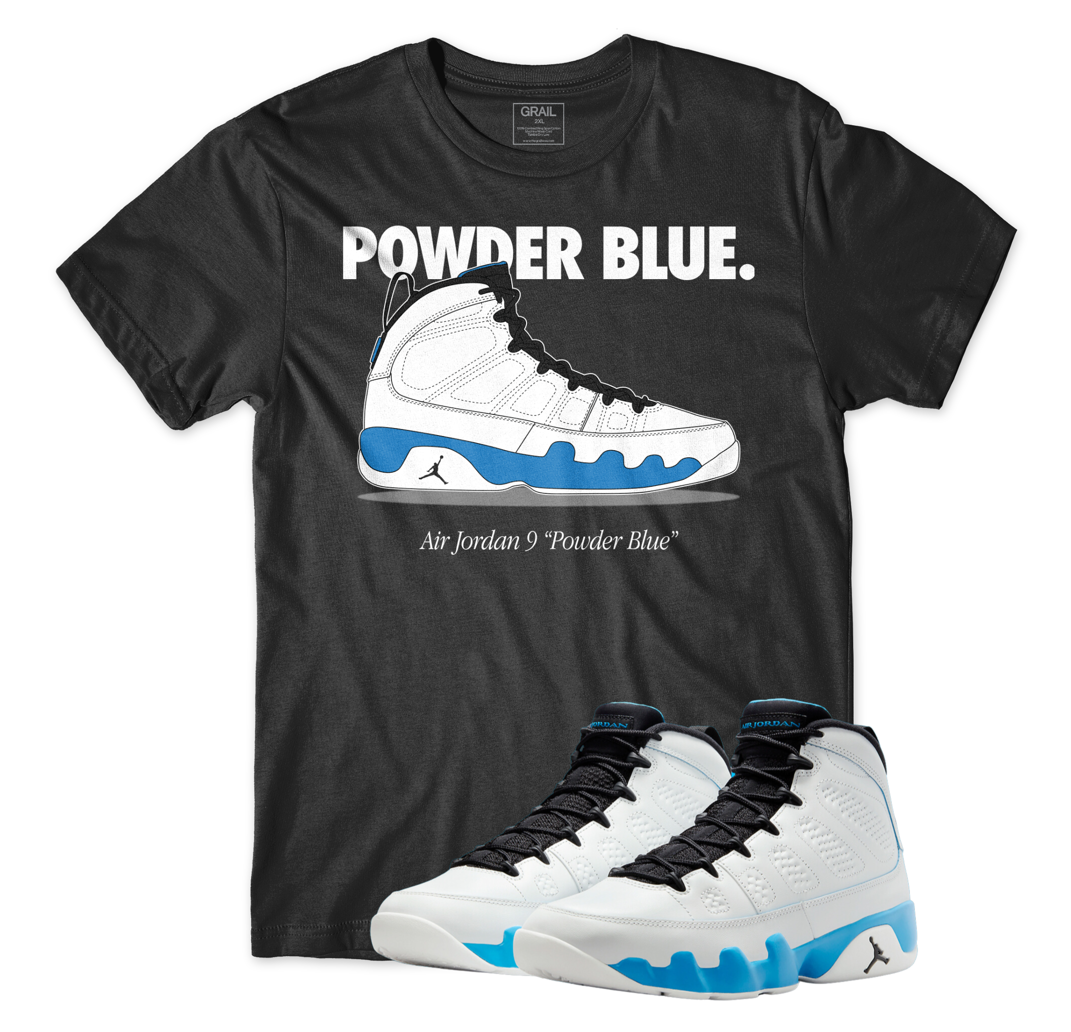 Air Jordan 9 OG Powder Blue