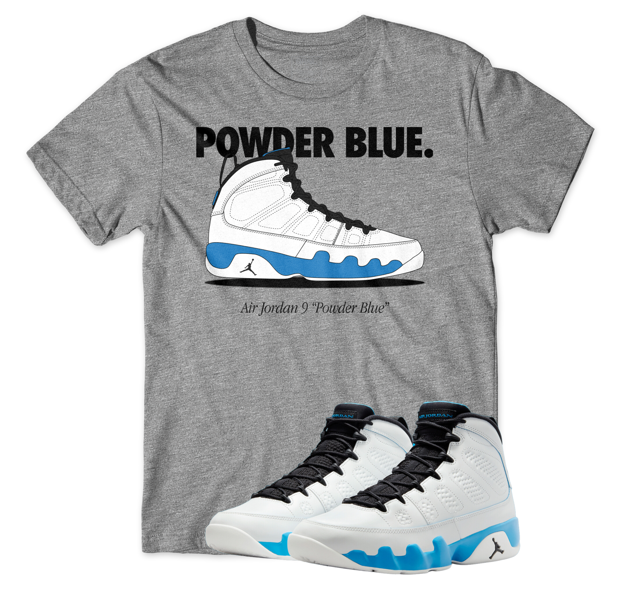 Air Jordan 9 OG Powder Blue