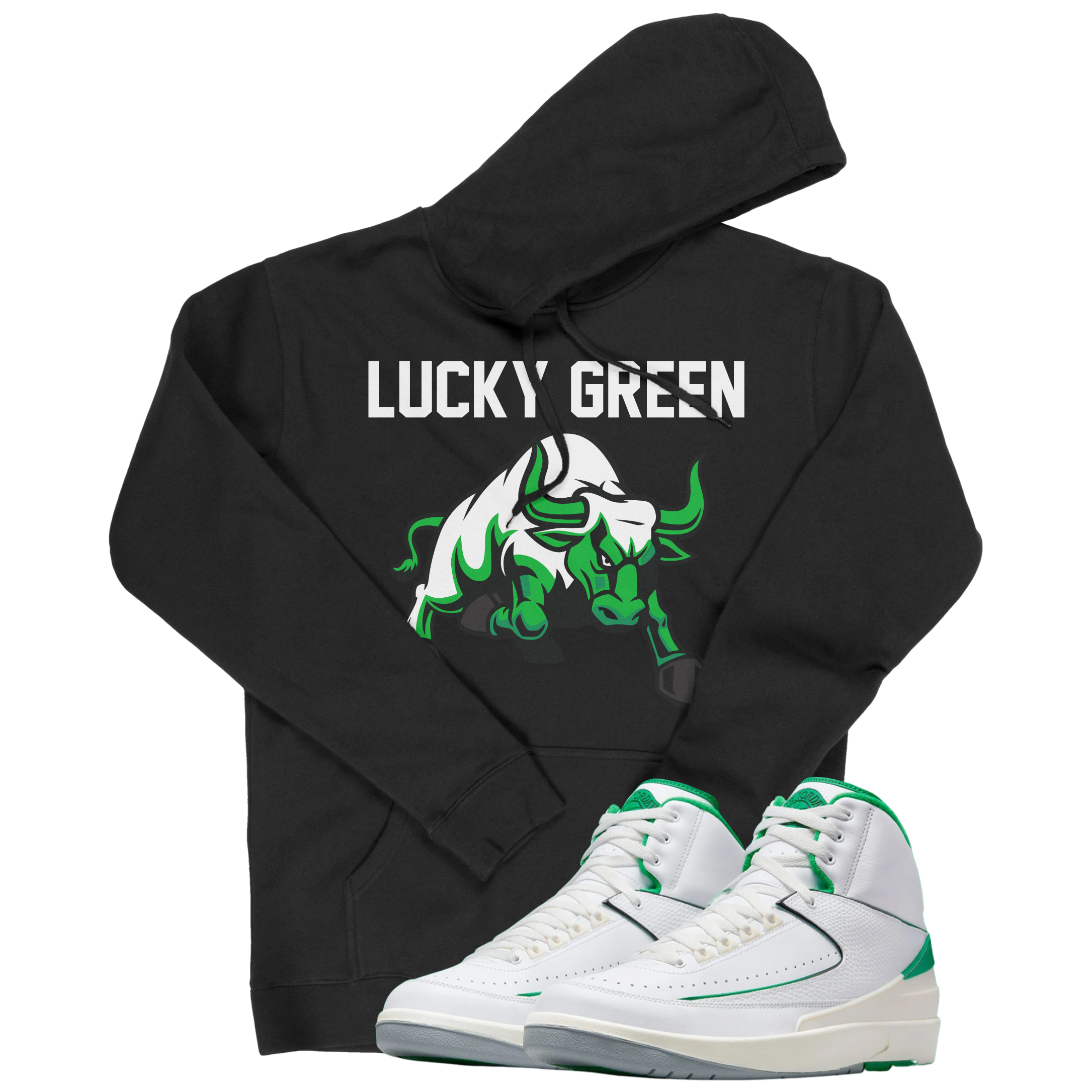 Lucky green jordan online 13 hoodie