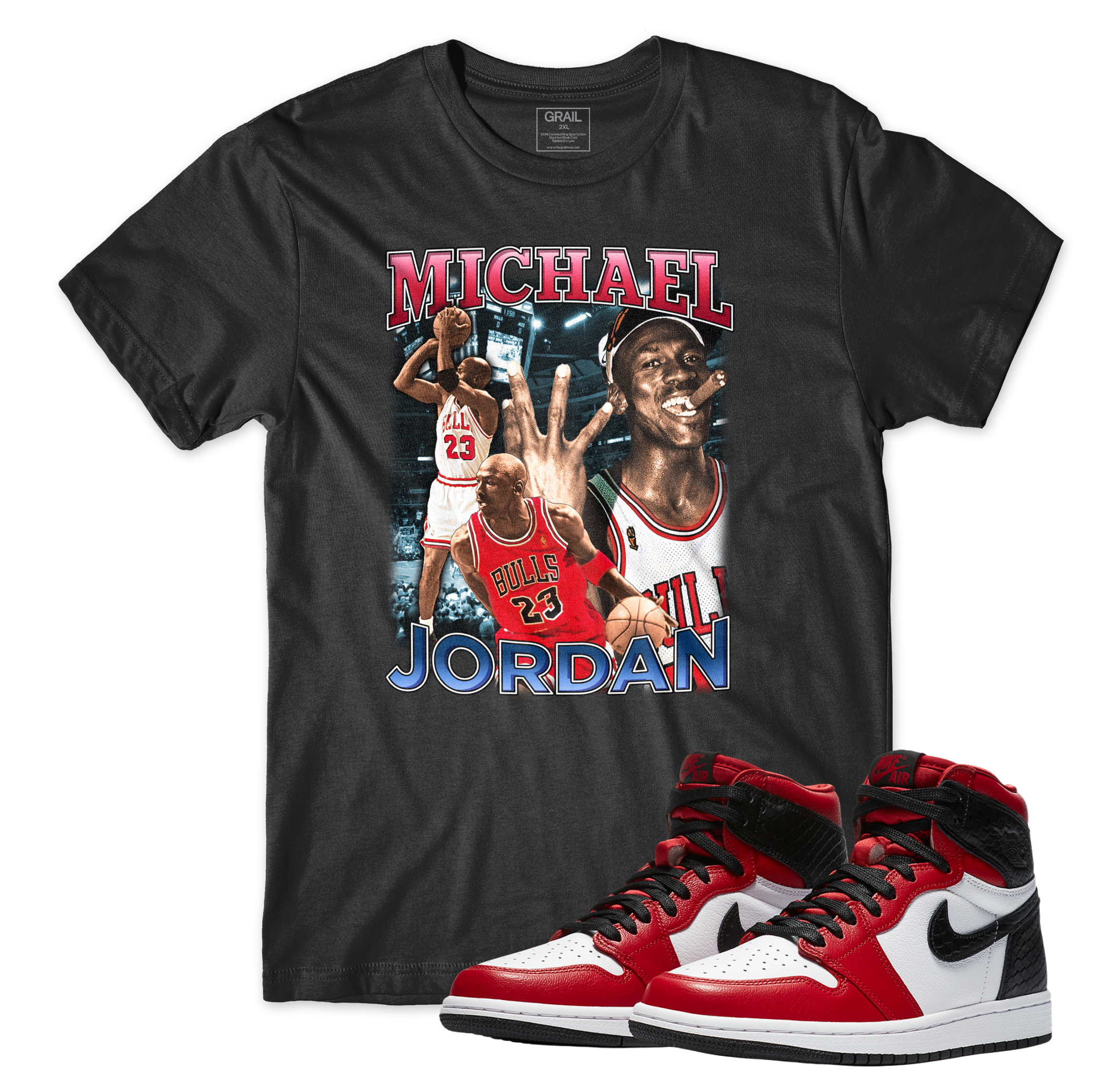 Air Jordan Classic I Rap Tee Tee | Classics | Sneaker Match | Jordan Matching Outfits