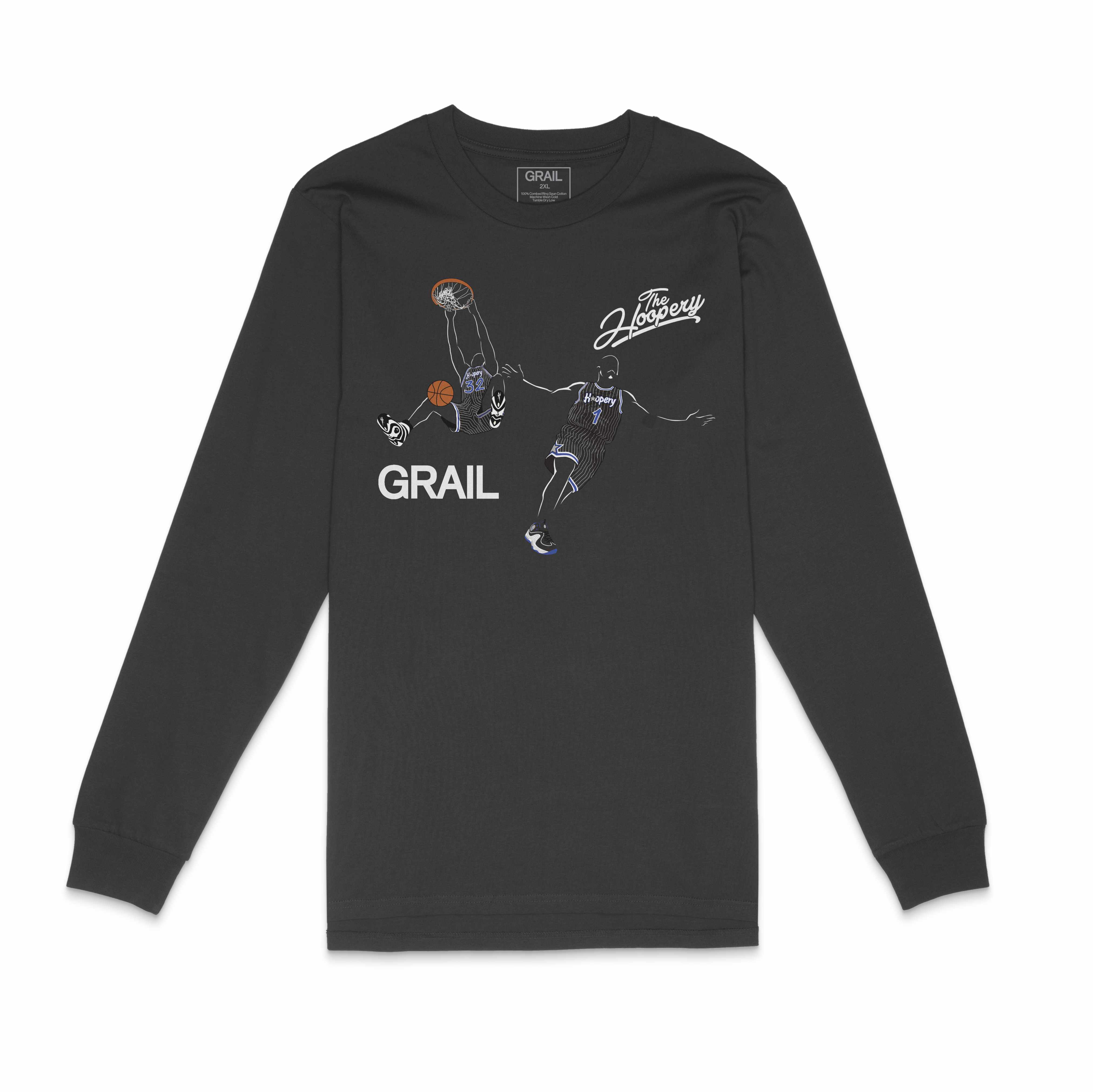 Grail X Nightwing X Hoopery Collab | Dynamic Duo L/S Tee | Collaboration | Sneaker Match | Jordan Matching Outfits
