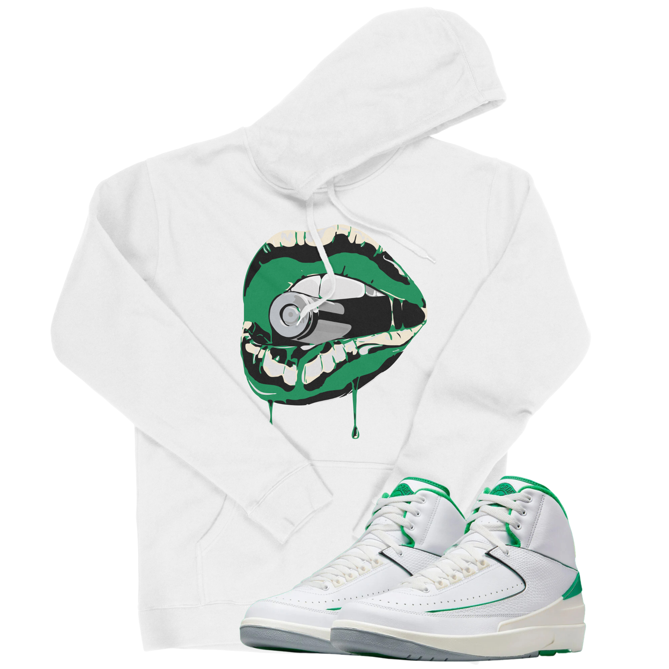 Lucky green best sale jordan 13 hoodie