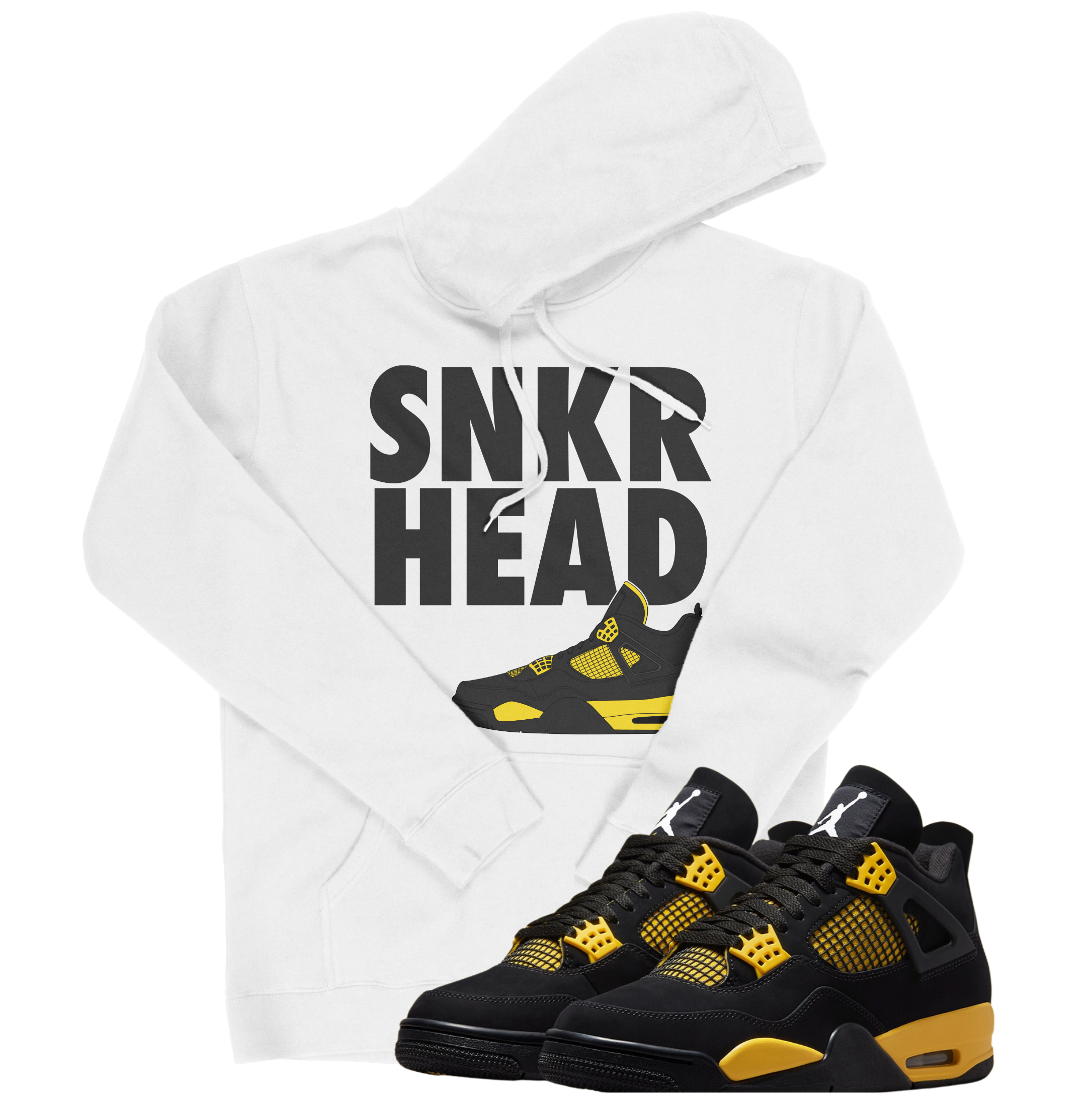 Jordan 4 neon discount hoodie