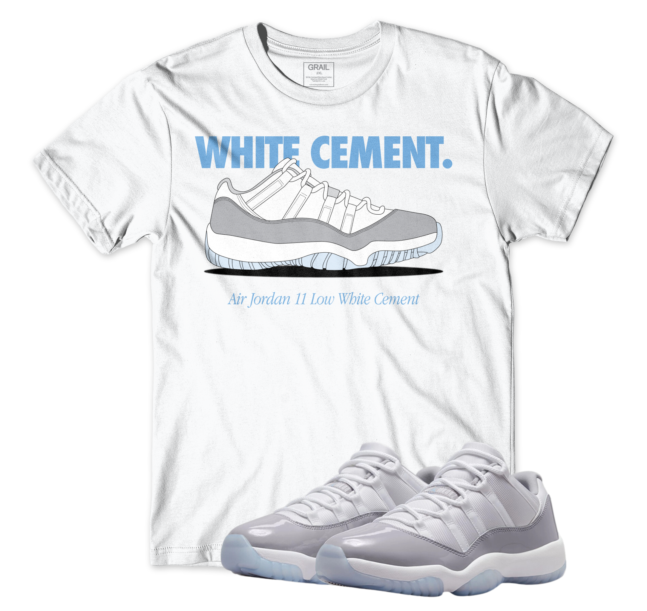 Air Jordan 11 Low White Cement
